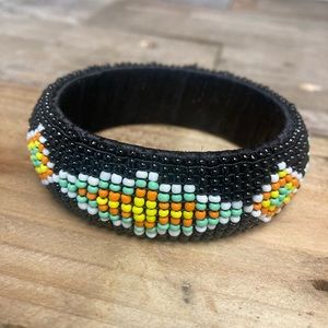 Indian Navajo Beaded Bangle